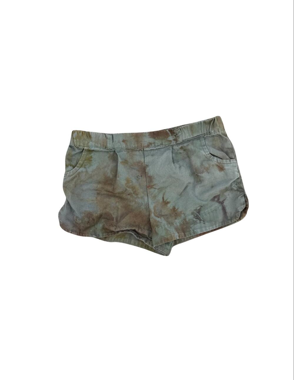 Tie Dye Short's | Children's Bottoms | Geode Tie - Ice Dye | Sustainable Fashion
